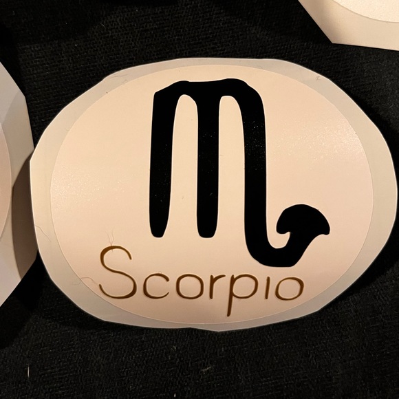 $5(for 2) zodiac stickers!! With or without words - Picture 2 of 2